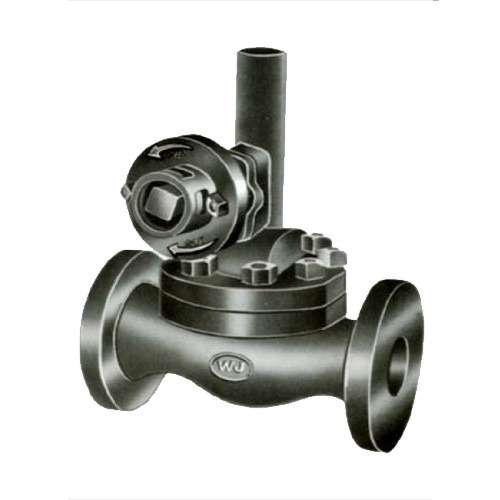 Industrial Blue Down Valve